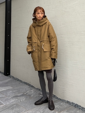 「LEMAIRE(ルメール)のアイテム」を使った、RIHOさん(レディース・150cm)の秋コーディネート