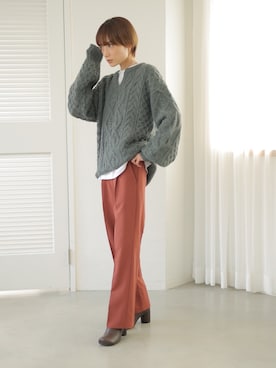 RIHOさん（レディース・150cm）の冬コーディネート