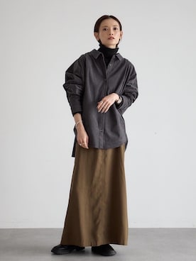 「チェルシーブーツ」｜RIHOさん（レディース・150cm）の秋コーディネート