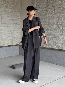 「WEARピックアップ」｜RIHOさん（レディース・150cm）の秋コーディネート