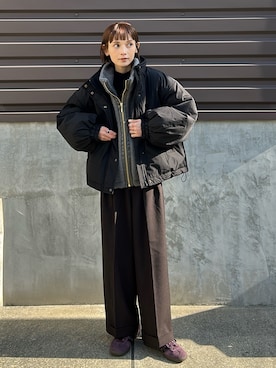 「アイテム（パンツ）」を使った、RIHOさん（レディース・150cm）の秋コーディネート