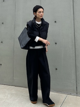 「Dhyana.（ディアナドット）のアイテム」を使った、RIHOさん（レディース・150cm）の秋コーディネート