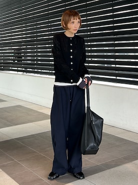 「SENSE OF PLACE by URBAN RESEARCH（センスオブプレイスバイアーバンリサーチ）のアイテム」を使った、RIHOさん（レディース・150cm）の秋コーディネート