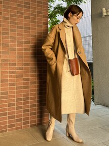 rem closet（レムクローゼット）の「チェックリバーシブルコート