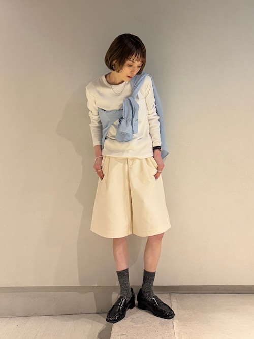 【雑誌InRed5月号掲載】冷感リネンバンドカラーシャツ
