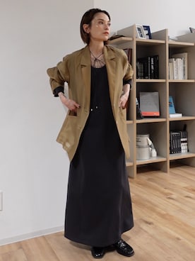 「アイテム（ワンピース/ドレス）」を使った、RIHOさん（レディース・150cm）の春コーディネート