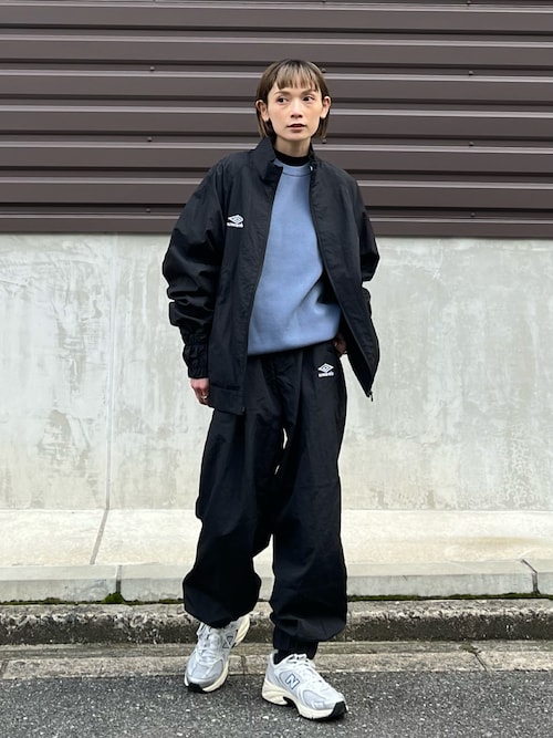 XL UMBRO×BELPER×M TO R NYLON PANTS