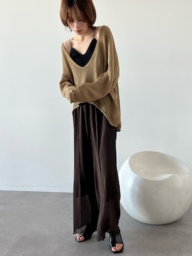 RIHOさん（レディース・150cm）の冬コーディネート