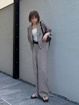 「アイテム（ジャケット/アウター）」を使った、RIHOさん（レディース・150cm）の夏コーディネート