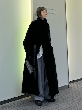 「JIL SANDER（ジルサンダー）のアイテム（バッグ）」を使った、RIHOさん（レディース・150cm）の秋コーディネート