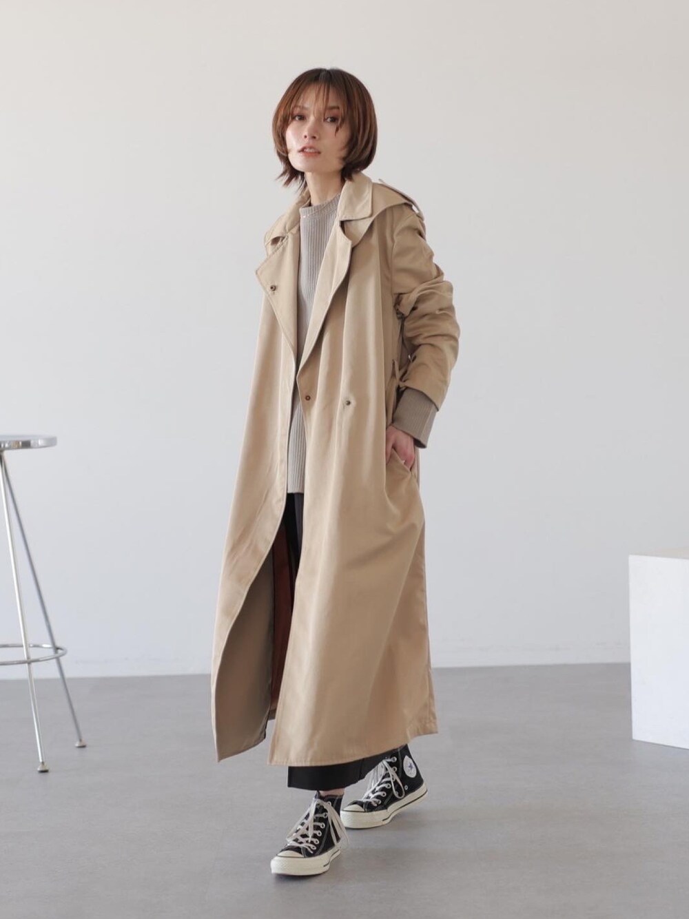 rem closet（レムクローゼット）の「トレンチコート（トレンチコート 