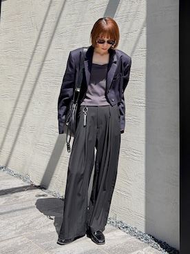 「アイテム（メイクアップ）」を使った、RIHOさん（レディース・150cm）の春コーディネート