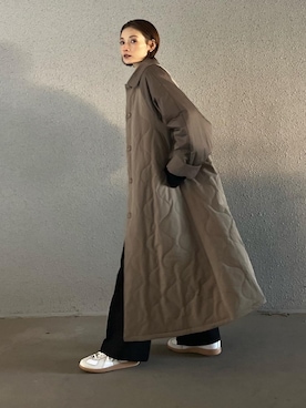 「PLST（プラステ）のアイテム」を使った、RIHOさん（レディース・150cm）の冬コーディネート