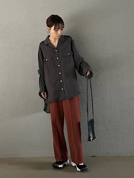 「rem closet（レムクローゼット）のアイテム」を使った、RIHOさん（レディース・150cm）の春コーディネート