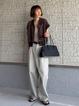 「mil（ミル）のアイテム」を使った、RIHOさん（レディース・150cm）の夏コーディネート