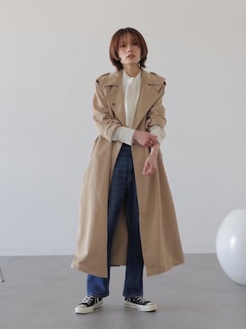 rem closet（レムクローゼット）の「トレンチコート（トレンチコート 