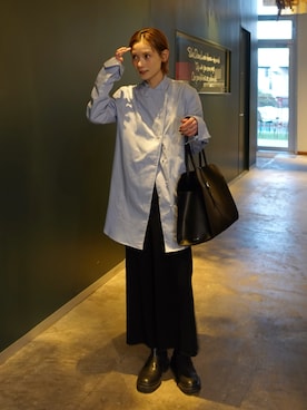 「HER.（ハー）のアイテム」を使った、RIHOさん（レディース・150cm）の冬コーディネート