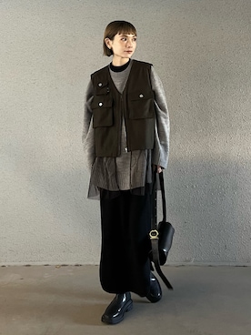 RIHOさん（レディース・150cm）の冬コーディネート