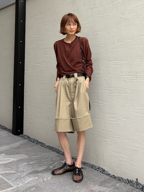 Ameri（アメリ） ハーフパンツ チノパン 短パン Dickies × Ameri HALF