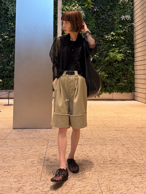 Ameri（アメリ） ハーフパンツ チノパン Dickies × Ameri HALF PANTS