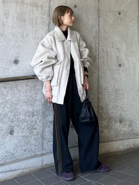 「アイテム（その他アウター）」を使った、RIHOさん（レディース・150cm）の秋コーディネート