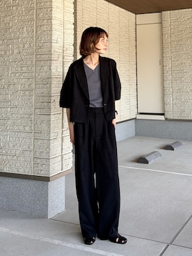 「アイテム（ジャケット/アウター）」を使った、RIHOさん（レディース・150cm）の春コーディネート