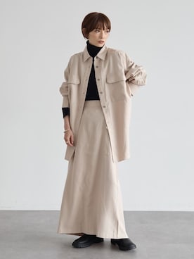 「チェルシーブーツ」｜RIHOさん（レディース・150cm）の秋コーディネート