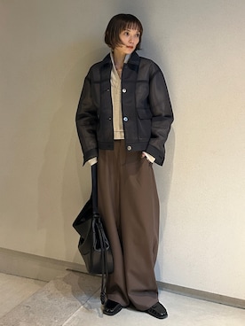 RIHOさん（レディース・150cm）の冬コーディネート