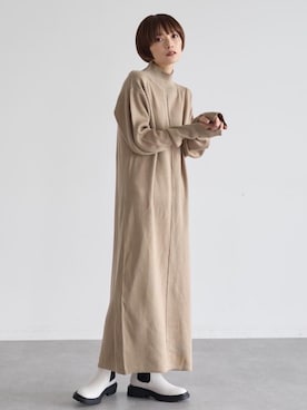 「チェルシーブーツ」｜RIHOさん（レディース・150cm）の秋コーディネート