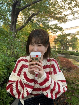 「mignon（ミニョン）のアイテム」を使った、おぐりなさん（レディース・158cm）の秋コーディネート