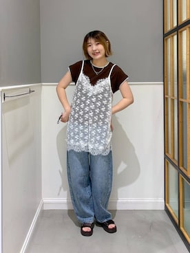 みさみささん（レディース・159cm）の夏コーディネート