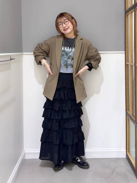 みさみささん（レディース・159cm）の春コーディネート