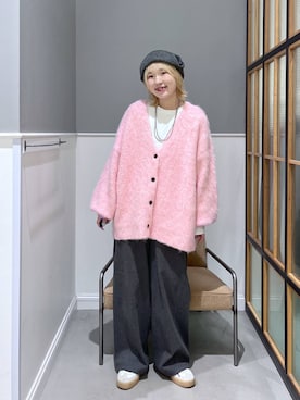 「アイテム（ニットキャップ/ビーニー）」を使った、みさみささん（レディース・159cm・20代）の秋コーディネート