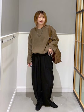 「LEPSIM（レプシィム）のアイテム」を使った、みさみささん（レディース・159cm）の春コーディネート