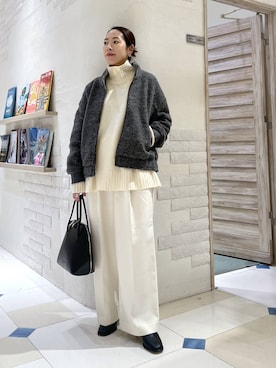 「アイテム（財布/小物）」を使った、ＫＡＮＡさん（レディース・156cm・30代）の秋コーディネート