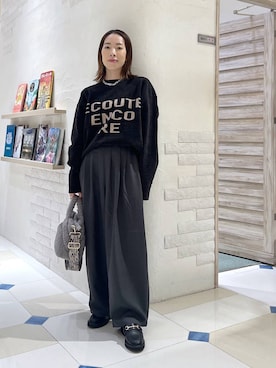「アイテム（その他小物）」を使った、ＫＡＮＡさん（レディース・156cm）の秋コーディネート