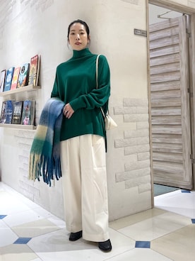 「アイテム（その他小物）」を使った、ＫＡＮＡさん（レディース・156cm）の冬コーディネート