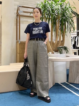 KANAさん(レディース・156cm)の夏コーディネート