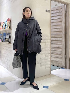 「アイテム（その他小物）」を使った、ＫＡＮＡさん（レディース・156cm）の秋コーディネート