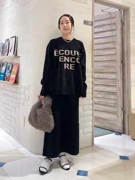 「BARNYARDSTORM（バンヤードストーム）のアイテム（ネックレス）」を使った、ＫＡＮＡさん（レディース・156cm）の秋コーディネート