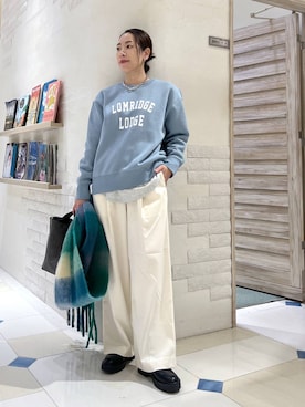 「アイテム（Tシャツ/カットソー）」を使った、ＫＡＮＡさん（レディース・156cm・30代）の秋コーディネート