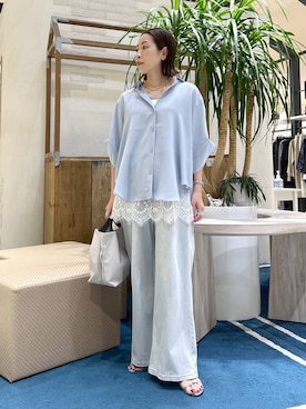 「BARNYARDSTORM（バンヤードストーム）のアイテム（トップス）」を使った、ＫＡＮＡさん（レディース・156cm）の春コーディネート