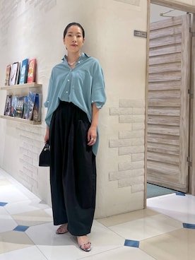 「BARNYARDSTORM」｜ＫＡＮＡさん（レディース・156cm）の夏コーディネート