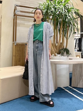 「BARNYARDSTORM（バンヤードストーム）のアイテム」を使った、ＫＡＮＡさん（レディース・156cm）の春コーディネート