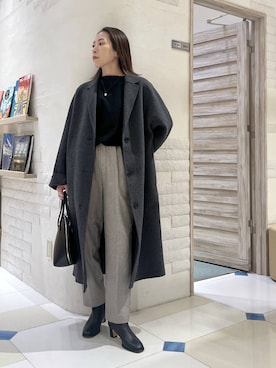 「アイテム（その他小物）」を使った、ＫＡＮＡさん（レディース・156cm）の秋コーディネート