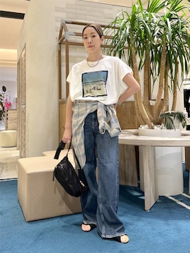 KANAさん(レディース・156cm)の夏コーディネート