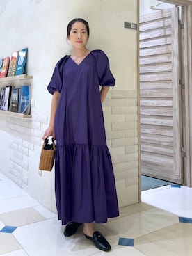 「Mazell（マゼル）のアイテム」を使った、ＫＡＮＡさん（レディース・156cm）の春コーディネート