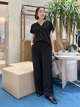 「BARNYARDSTORM（バンヤードストーム）のアイテム（パンツ）」を使った、ＫＡＮＡさん（レディース・156cm）の春コーディネート