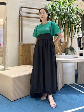 「BARNYARDSTORM（バンヤードストーム）のアイテム（トップス）」を使った、ＫＡＮＡさん（レディース・156cm）の春コーディネート