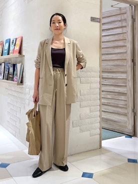 「アイテム（その他トップス）」を使った、ＫＡＮＡさん（レディース・156cm・30代）の夏コーディネート